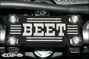 BEET 汎用ハンドルクランプブレースKIT（シルバー/ブラック）/CB400SF・HORNET250・APE50・APE100 0605-000-04