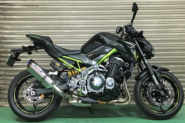 BEET Z900 （18年） NASSERT-Evolution Type2 スリップオンマフラー（クリアチタン仕様） 0222-KE7-50
