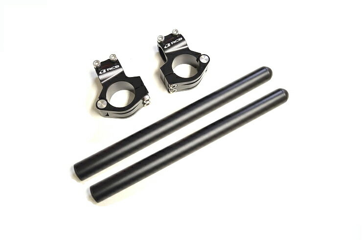 KN企画 RCB 汎用 クリップオンハンドルバー 37mm（ブラック） 01HB007B