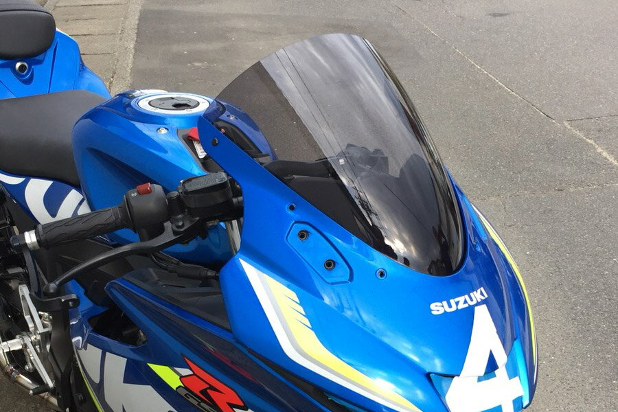Rakuten - ACRYPOINT GSX-R125 （18年-） ストリートタイプスクリーン （スモーク） 130262