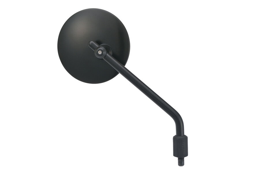 DAYTONA ハイビジミラー ROUND ブラック（ハイ）M10正ネジ 98797