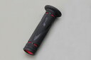 DAYTONA PROGRIP 耐振GELシリーズ #838 耐震GEL( ブラック/レッド)エンド貫通 122mm 98152(2)