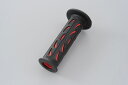 【あす楽対応】DAYTONA PROGRIP 耐振GELシリーズ 原付モデル用ショートタイプ #724 耐震GEL( ブラック/レッド)エンド貫通 115mm ...