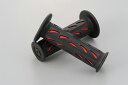 DAYTONA PROGRIP 耐振GELシリーズ 原付モデル用ショートタイプ #724 耐震GEL( ブラック/レッド)エンド非貫通 115mm 98070