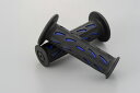 DAYTONA PROGRIP 耐振GELシリーズ 原付モデル用ショートタイプ #724 耐震GEL( ブラック/ブルー)エンド非貫通 115mm 98071