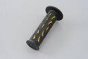 DAYTONA PROGRIP 耐振GELシリーズ 原付モデル用ショートタイプ #724 耐震GEL( ブラック/イエロー)エンド非貫通 115mm 98072