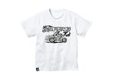 KAWASAKI カワサキ デザイナーズTシャツ Let the good times roll /Lサイズ J8901-0820