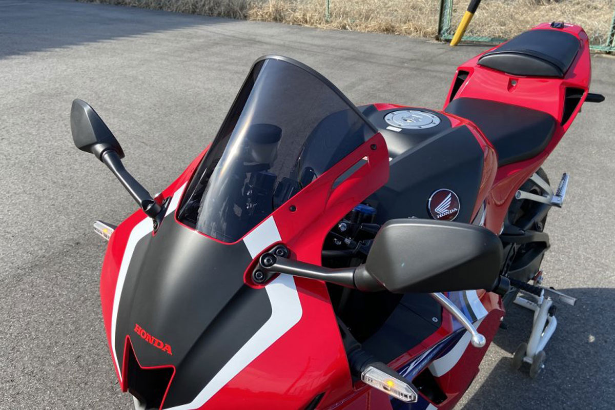 ACRYPOINT CBR600RR クリアスクリーン レース用 6枚目