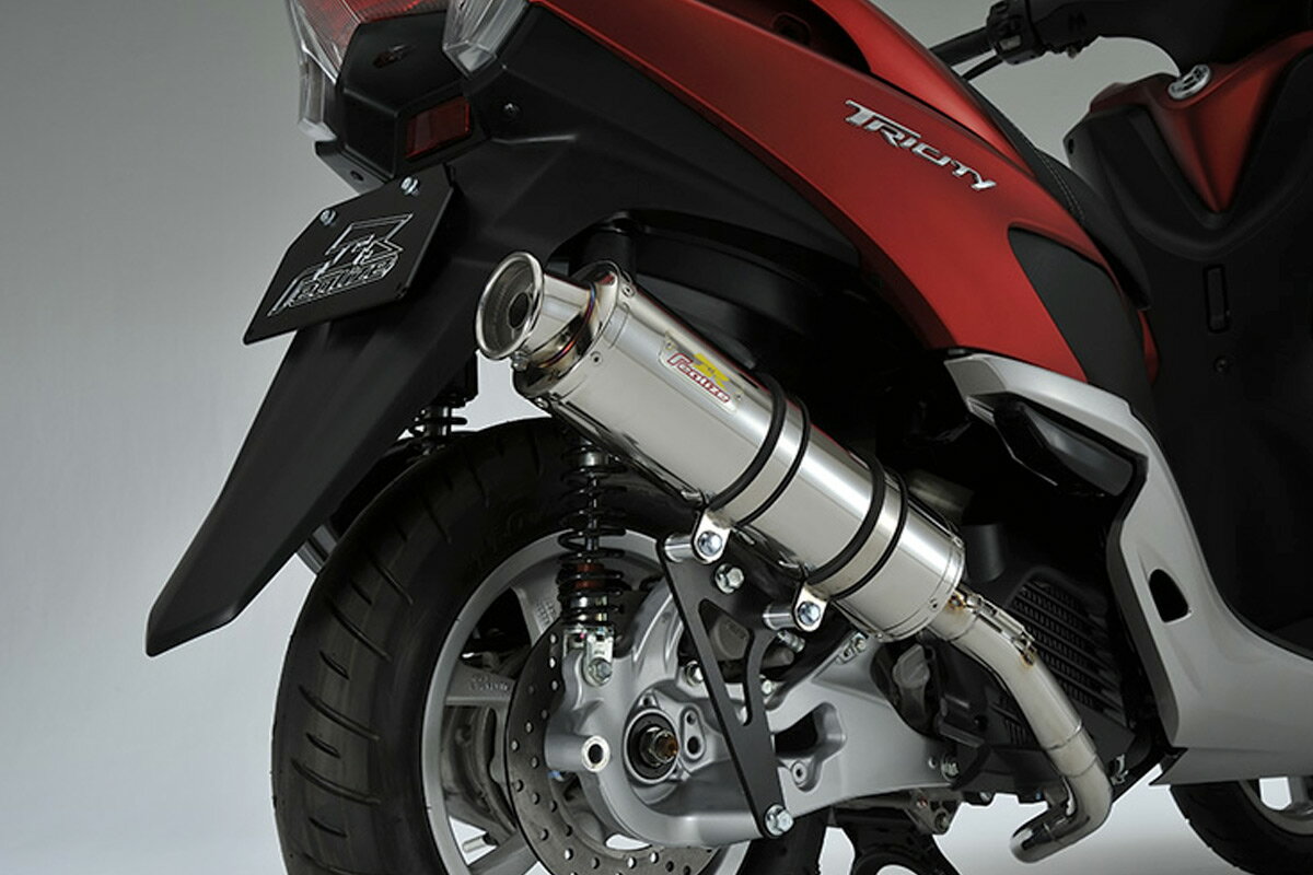 乐天商城 - REALIZE トリシティ125 ［EBJ-SE82J］ 22Racing SUS ステンレスマフラー 331-009-00