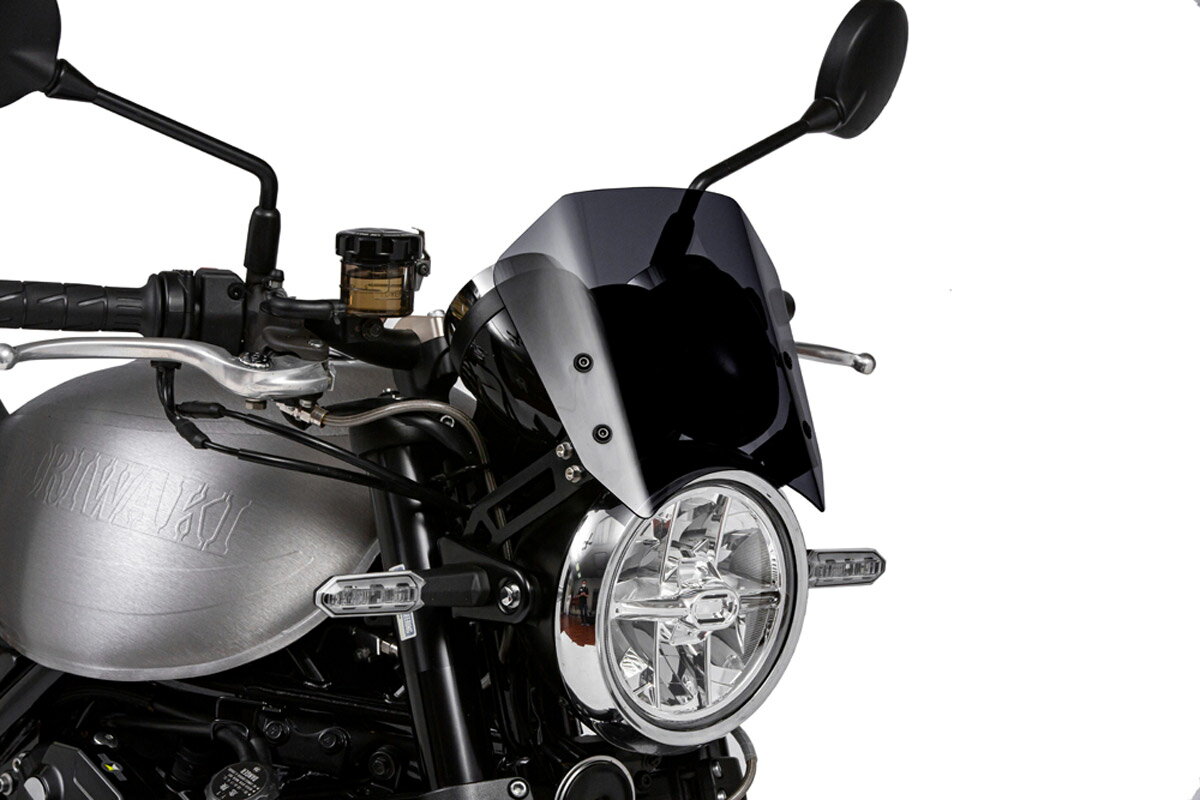 Rakuten - MORIWAKI Z900RS・Z900RS-SE （18年-/23年-） メーターバイザーキット（セミスモーク） METER VISOR KIT SEMI SMOKE 06130-2A250-S0