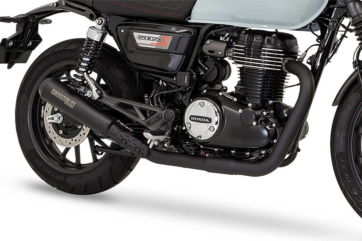 MORIWAKI GB350S ［8BL-NC59］ （23年-） BRSフロントパイプ（ブラック）B.R.S Front Pipe BLACK 01811..