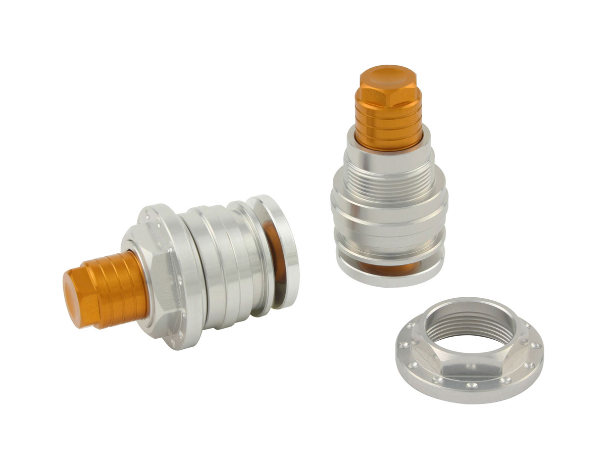 SHIFT UP GSX-R125 （18-23年） イニシャルアジャスター（シルバー/ゴールド） 280065-04