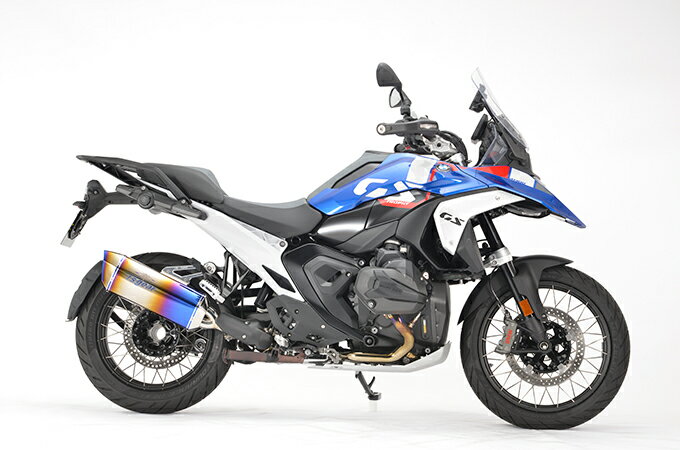 Other - r’s gear R1300GS （23年-） ［8BL-R137A］ リアルスペック スリップオン マフラー チタンドラッグブルー RB25-T3SD