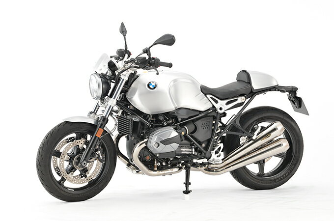 Rakuten - r’s gear R nineT ［8BL-R9T7A］ （21年-） ワイバン クラシック チタンフルエキゾースト ツイン マフラー チタンポリッシュ MB23-02CT