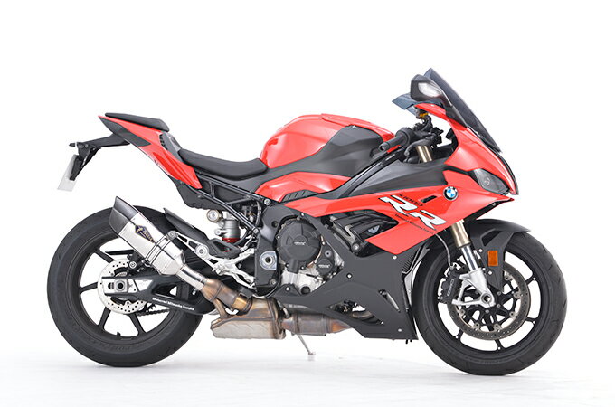 〜1150 cc  - r’s gear S1000RR （19〜22年） ［2BL-S10AA］ リアルスペック スリップオン マフラー チタンポリッシュ RB17-03ST