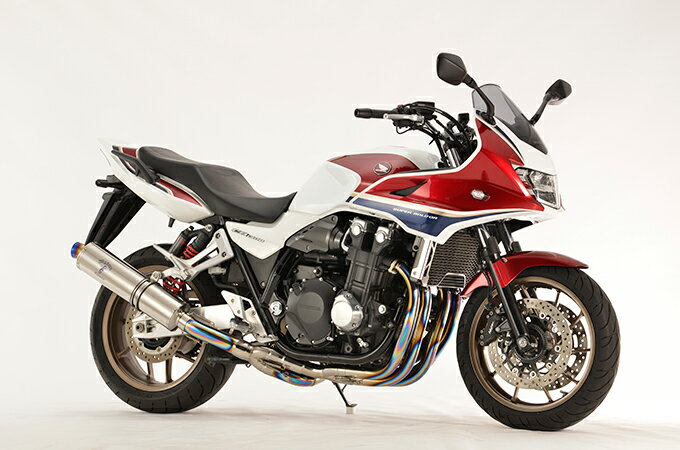 r’s gear CB1300SF/SB ［2BL-SC54］ （18〜20年） ワイバン クラシックR フルエキゾースト シングル Sタイプ マフラー チタンポリッシュ MH32-S1CT