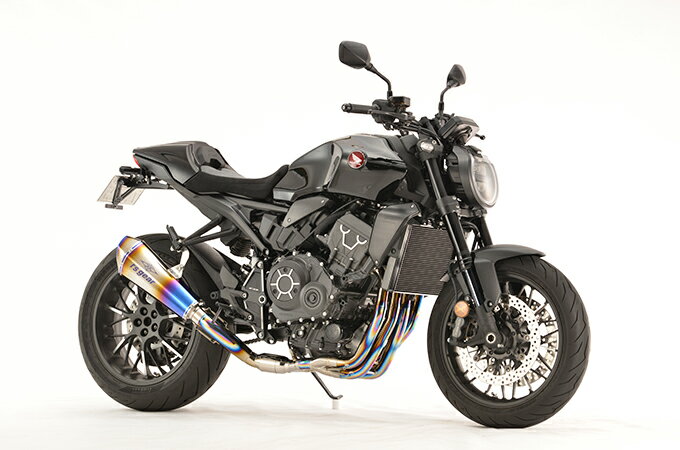 r’s gear CB1000R ［2BL-SC80］ （18〜20年） GPスペック フルエキゾースト マフラー チタンドラッグブルー GH38-T1RD