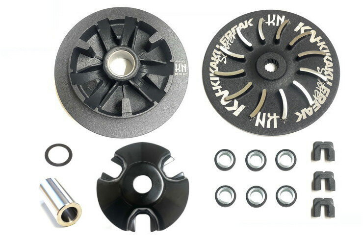 KN企画 ハイスピードプーリーキット（テフロンコート）/シグナス グリファス・NMAX2型・X FORCE・AEROX KN-PLGP-TC