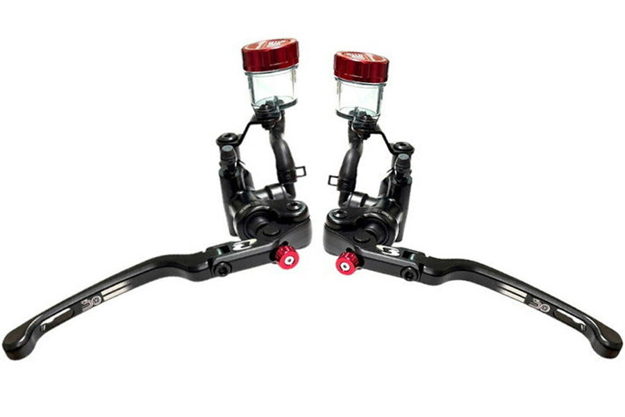 KN企画 RCB 30周年記念 鍛造ラジアルポンプマスターシリンダー S1-FL 14mm 左右セット 01BP074Z-KN