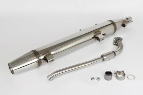 SP武川 スーパーカブC125［JA48］［JA58］ ［JA48］［JA58］ スポーツマフラー（ノーマルルック）（政府認証） 04-02-0008