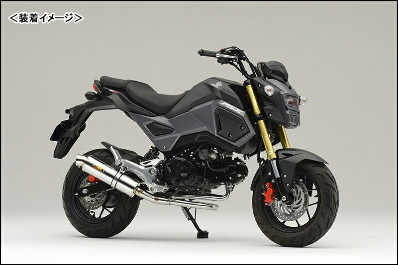 〜50 cc  - REALIZE TOGRO-NEO SUS ステンレスマフラー/GROM［EBJ-JC61］（2016年-） 407-104-00
