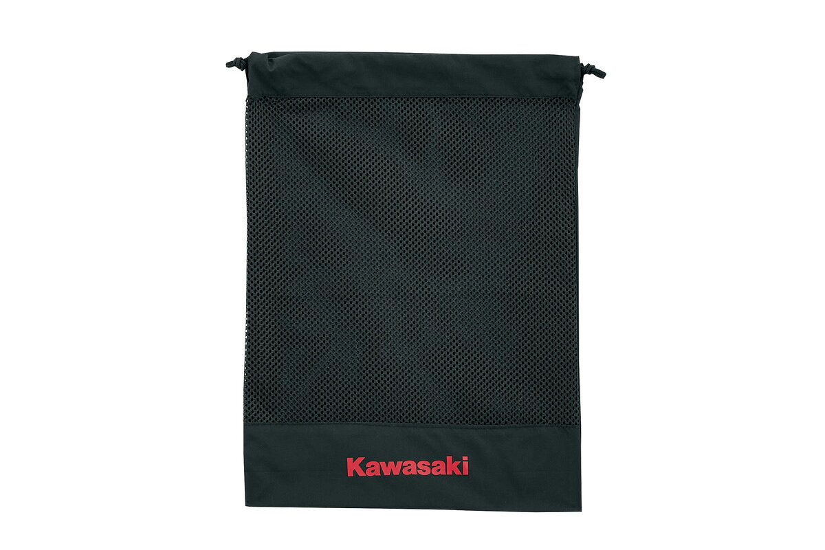 【あす楽対応】KAWASAKI カワサキ純正 カワサキ 巾着セット（ブラック） J8911-0104