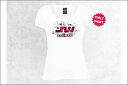 KN企画 Scooter-Weekend 2013 Tシャツ（女性用/ホワイト）/サイズS L-SAWE004GS