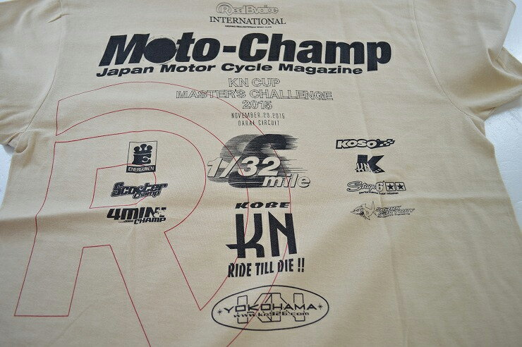 KN企画 KN CUP 1/32mileマスターズ 限定 Tシャツ（2015年）/Mサイズ SS-LT-M-2015