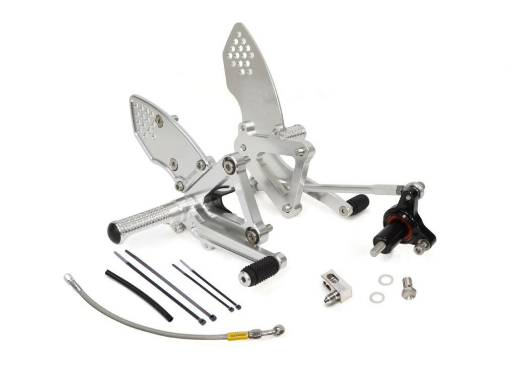 ACTIVE アクティブ YAMAHA ヤマハ XSR900GP(24) バックステップ シルバー 17733002S