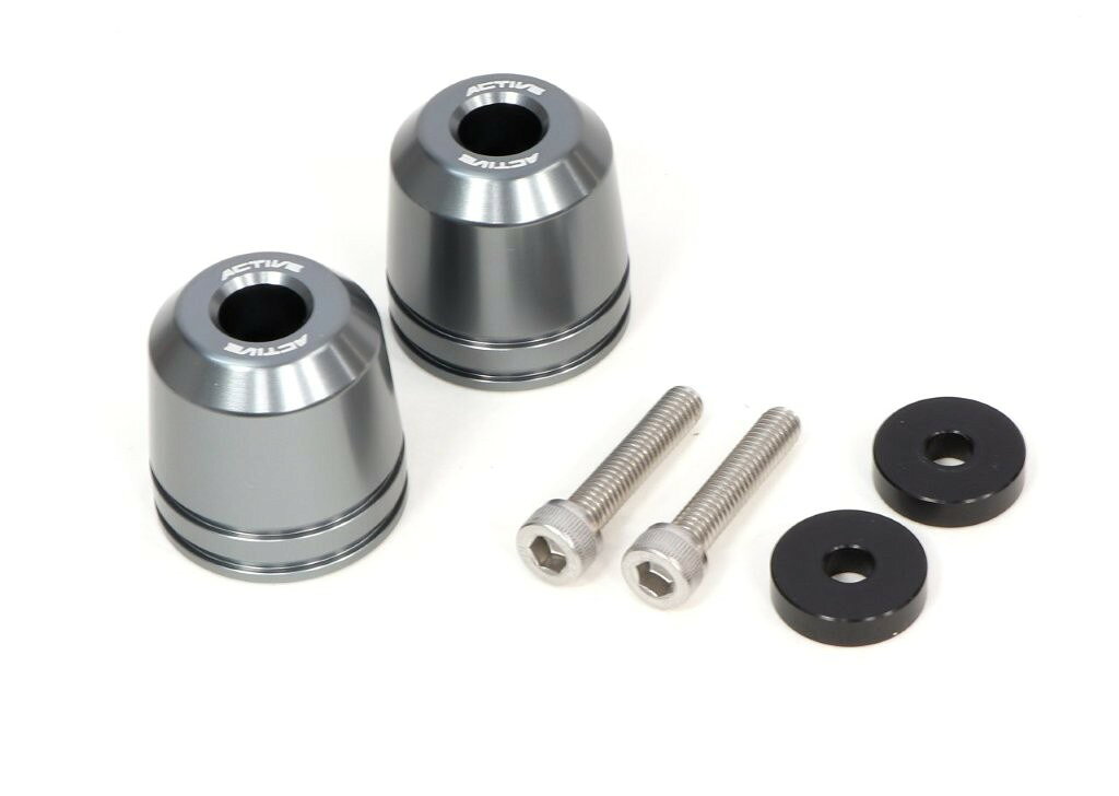在庫有り ACTIVE アクティブ YAMAHA用 M6 カラー付 アルミバーエンド φ33-L33 ガン...