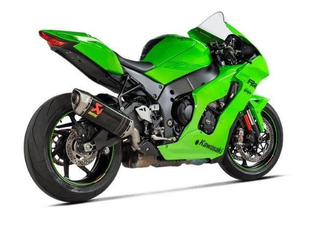 【抽選で最大100％Pバック】AKRAPOVIC アクラポビッチ 政府認証マフラー スリップオンライン KAWASAKI ZX-10R(ABS) 21-25 カーボン S-K10SO27-HRCJPA