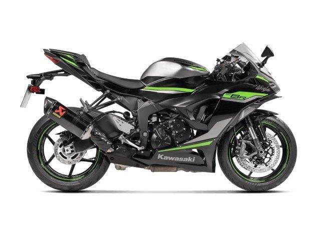 【抽選で最大100％Pバック】AKRAPOVIC アクラポビッチ 政府認証マフラー スリップオンライン KAWASAK ZX-6R 24-25 カーボン S-K6SO7-HZC/3JPA