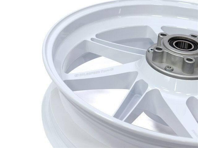 GALE SPEED �����ƥ��� R 600-17 ����å�WHT [TYPE-E] ZRX1200 DAEG 09-16(��ॻ�󥿡�0mm���ե��å� ��������饤��5mm���ե��å�) 29470160SW