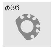 ACTIVE アクティブ 汎用スロットルキット TYPE-1 ブラック 巻取φ36 [ワイヤー:メッキ金具 800mm] 1061382