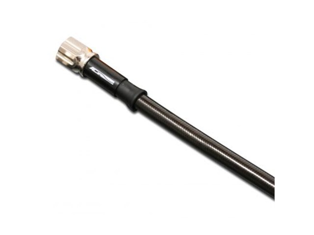 ACTIVE アクティブ アルミ メッキ ユニバーサルホース スモーク ホース全長 185mm AM0185S