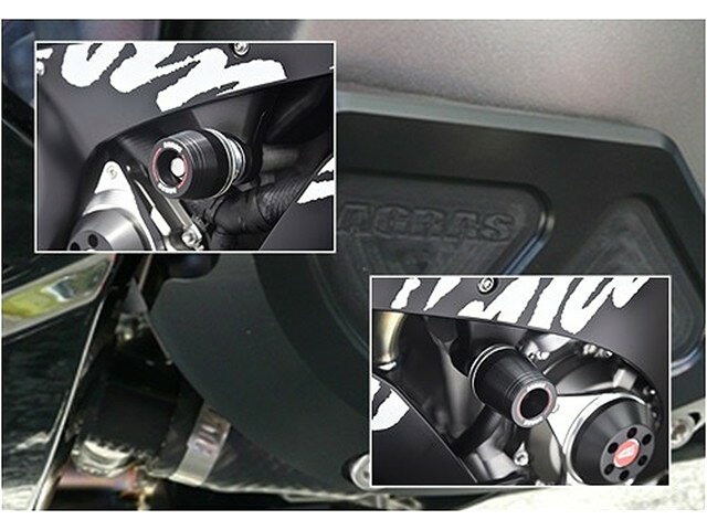 アグラス フレーム＋スタータB BLK ロゴアリ ZX-10R 16 (342-497-005BX)