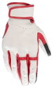 【抽選で最大100%ポイントバック】alpinestars アルパインスターズ DYNO LEATHER GLOVE ダイノレザーグローブ カラー:ホワイト/レッド 2XL:サイズ 1694799205(2)