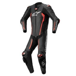 alpinestars アルパインスターズ MISSILE v2 レザースーツ ブラックレッドフロー サイズ:48 3150122-1030-48