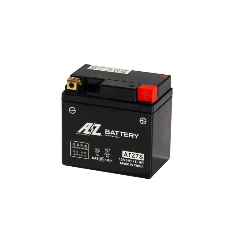 AZ AZ バッテリー AZ2輪バッテリー液入充済 - ATZ7-S