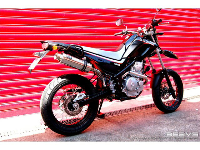 XT250X：2008〜(JBK-DG17J) マフラー BEAMS ビームス SS300 ソニック アップタイプ フルエキゾースト B225-07-003