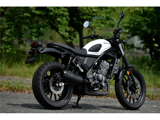 CL250(8BK-MC57) マフラー BEAMS ビームス パワーヘッダー RS マットブラック スリップオン G1020-25-000