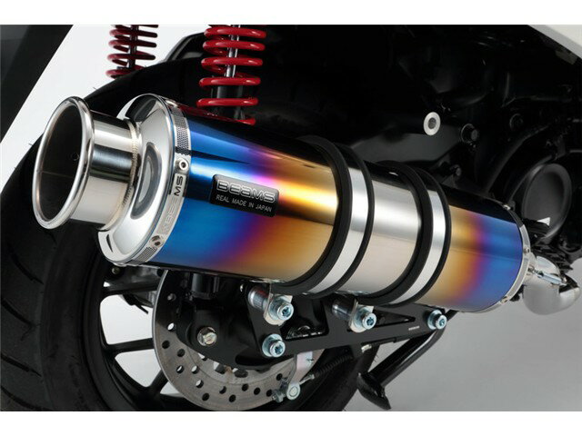 フォルツァ：2013～(JBK-MF12) マフラー BEAMS ビームス SS400 SP ヒートチタン G156-13-000