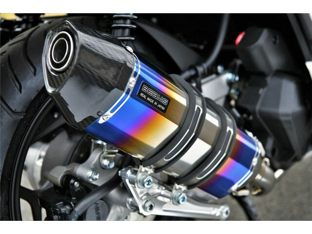 PCX160：2021〜(2BK-KF47) マフラー BEAMS ビームス CORSA-EVO II ヒートチタン フルエキゾースト G196-65-001