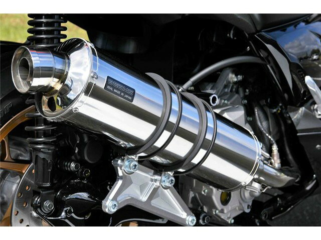 X-MAX250(8BK-SG70J) マフラー BEAMS ビームス R-EVO ステンレス フルエキゾースト G265-53-008