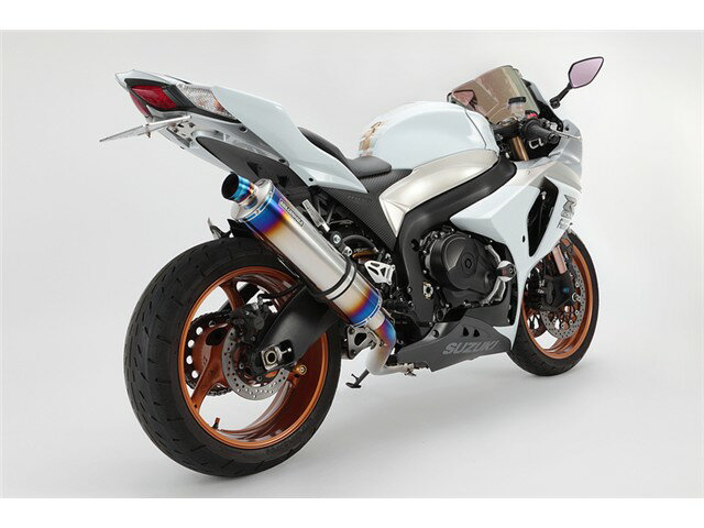 GSX-R1000：2009〜2010(GT78A) マフラー BEAMS ビームス ラウンド ヒートチタン スリップオン D323-53-P1S