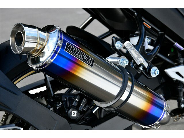 GIXXER SF250(2BK-ED22B) マフラー BEAMS ビームス R-EVO ヒートチタン フルエキゾースト G344-53-S1J