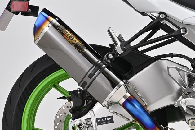 BEET ビート NASSERT Evolution TypeII フルエキゾーストマフラー メタルブラック KAWASAKI カワサキ Ninja ZX-6R(8BL-ZX636J)(24-) 0223-KI3-MB
