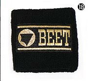 Rakuten - BEET ビート リストバンド クロ 0708-RTB-04
