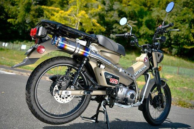 【抽選で最大100％ポイントバック】BEAMS ビームス フルエキゾーストマフラー R-EVO TYPE C チタン-SP CT125ハンターカブ (2BJ-JA55) JMCA/政府認証 G198-56-007