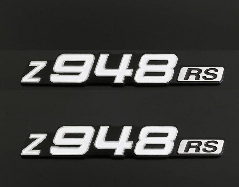 入荷待ち PMC ピーエムシー Z948RS  サイドカバーエンブレム 左右セット Kawasaki Z900RS(18-21) カワサキ Z900RS　品番 : 189-1031